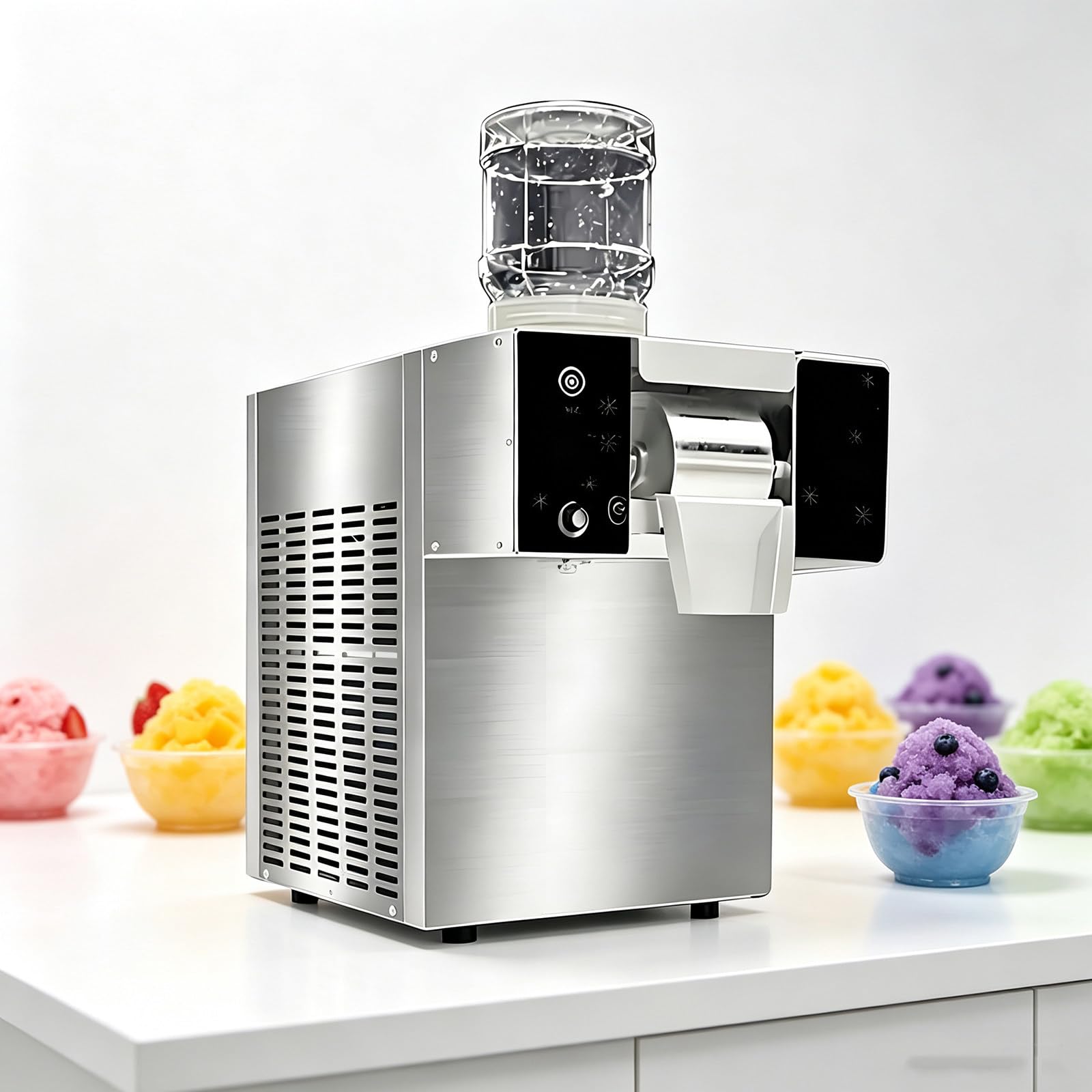 Beachtiful Commercial Snowflake Ice Machine -Upgraded Snow Ice Machine A