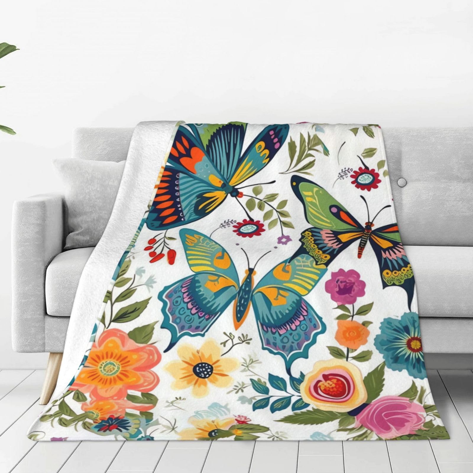 Couverture chaude et légère en flanelle douce pour lit et canapé