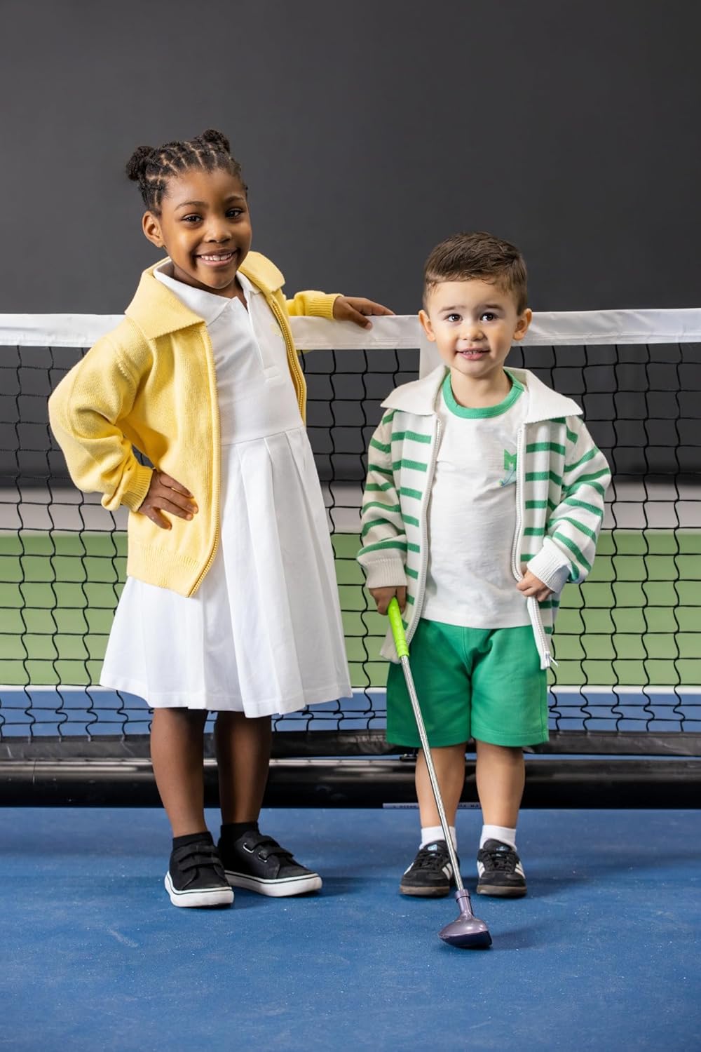 MONICA + ANDY Zip Up Sweater, 100% Organic Cotton Clothes for Girls & Boys, Sizes For Kids, Toddler & Baby - Image 3