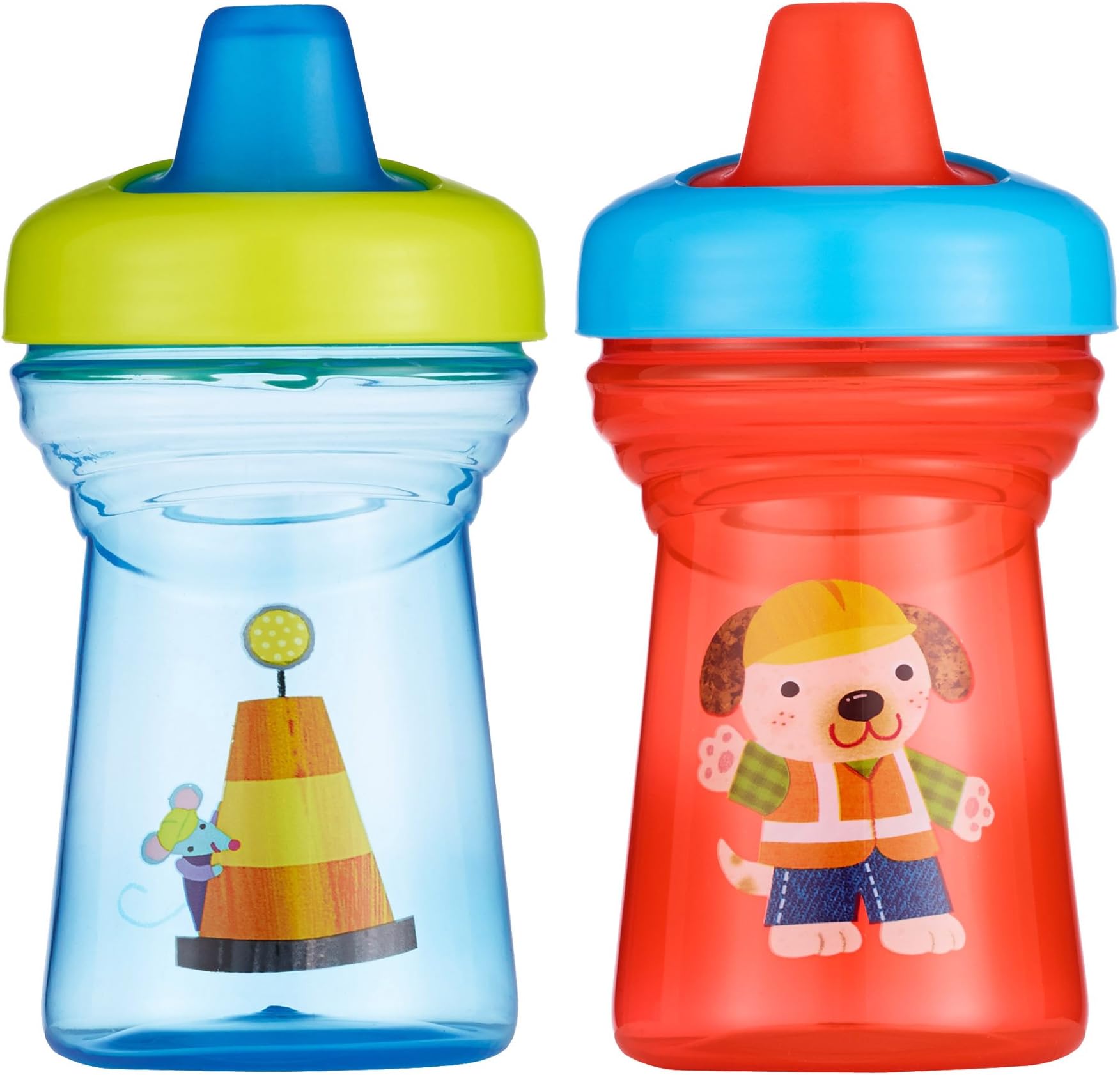 The First Years Soft Spout Sippy Cup - 9oz, 2 Pack Mouse and Dog