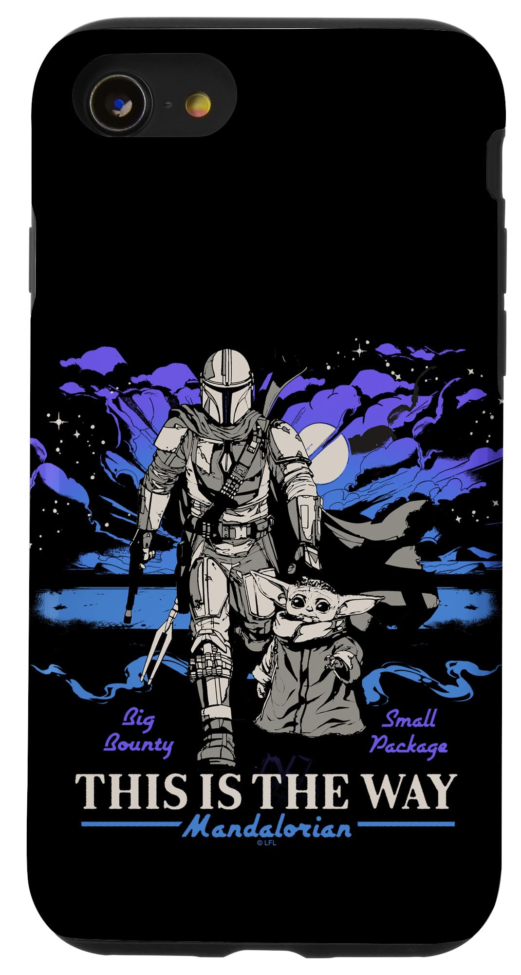 Protection iPhone 7 Star Wars The Mandalorian antichoc rigide - 4
