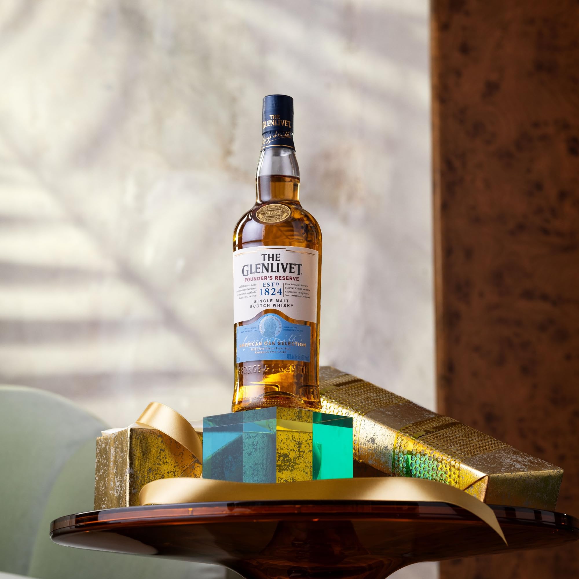Glenlivet F Reserve c/Copo, 700ml | Amazon.com.br