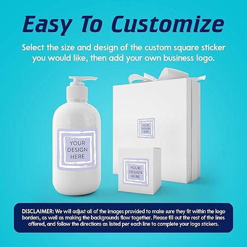 Vista 147 de DayStar Custom Signs & Design - 100 adhesivos de vinilo personalizables, con texto, imagen, diseño y logotipo; adhesivos para logotipo de embalaje