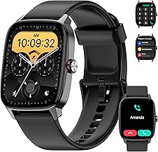 Smartwatch, Bluetooth 5.3, Activity Monitor, iPhone/Android Compatible, 100 Different Exercise Modes, Arm Lift, IP68 Waterproof, DIY Dial