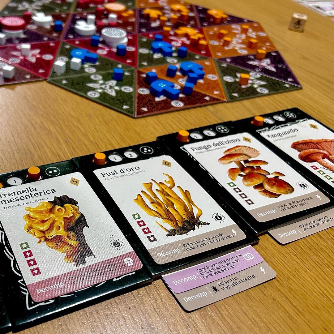 Pendragon - Il Regno dei Funghi - Edizione italiana - Gioco da tavolo, Età 10+,1-4 Giocatori