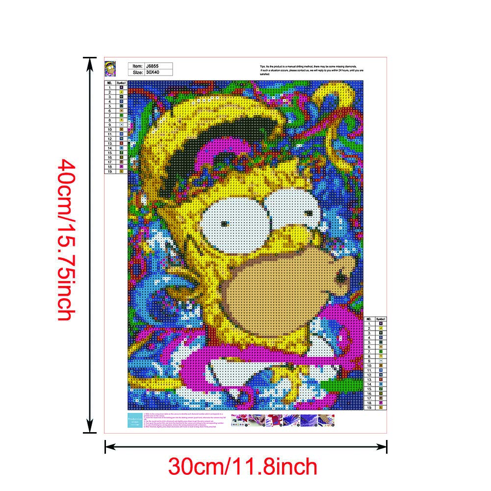 DIY 5D Peinture Diamant Kit Pour Adultes Enfants Ne M'oublie Pas 30x40cm Par Numéro Broderie Diamant Complet Perceuse Strass Point Croix Arts Craft Pour Décoration Murale Maison