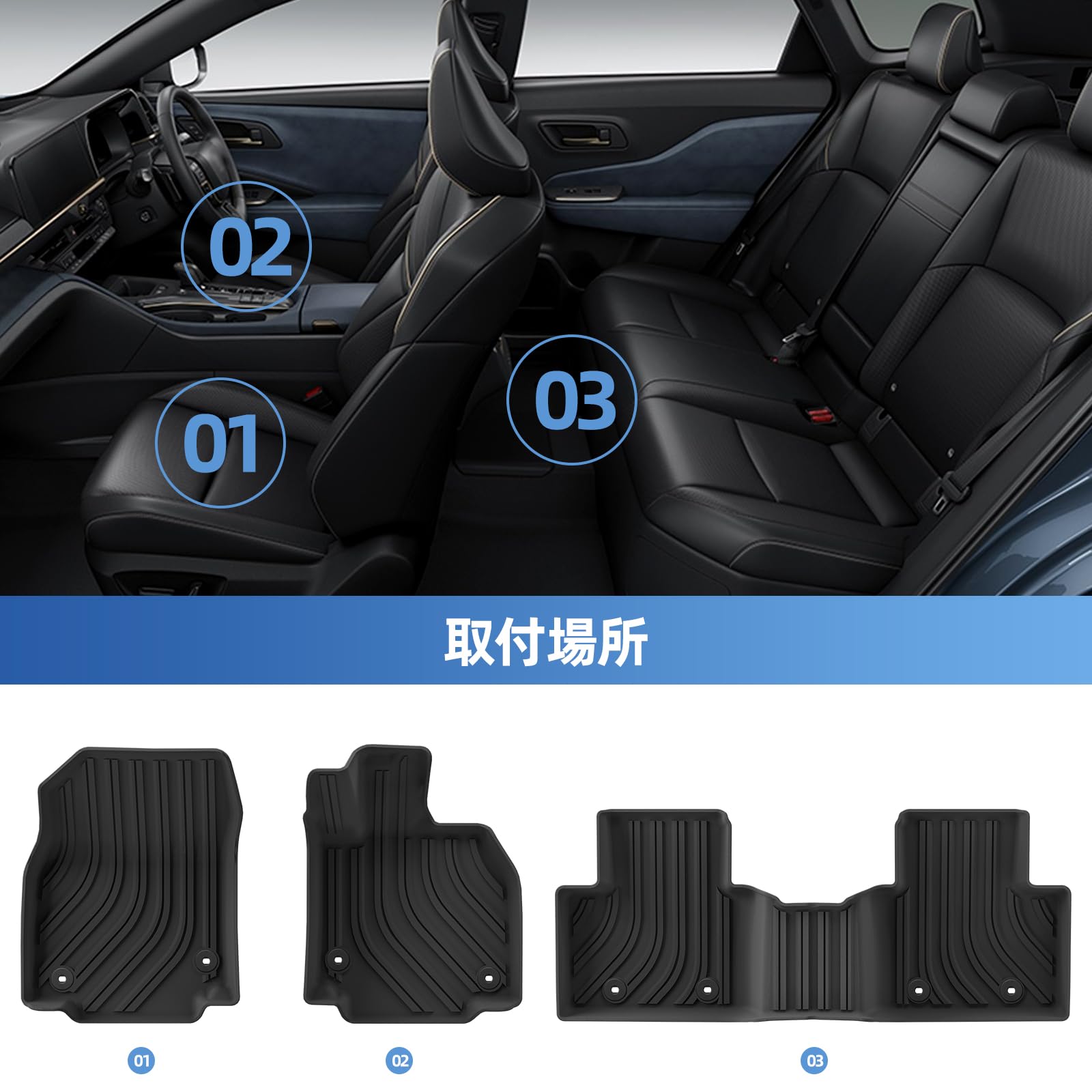 Amazon | ZUNDUO 新型 トヨタ クラウンエステート 2代目 AZSH3#W型 