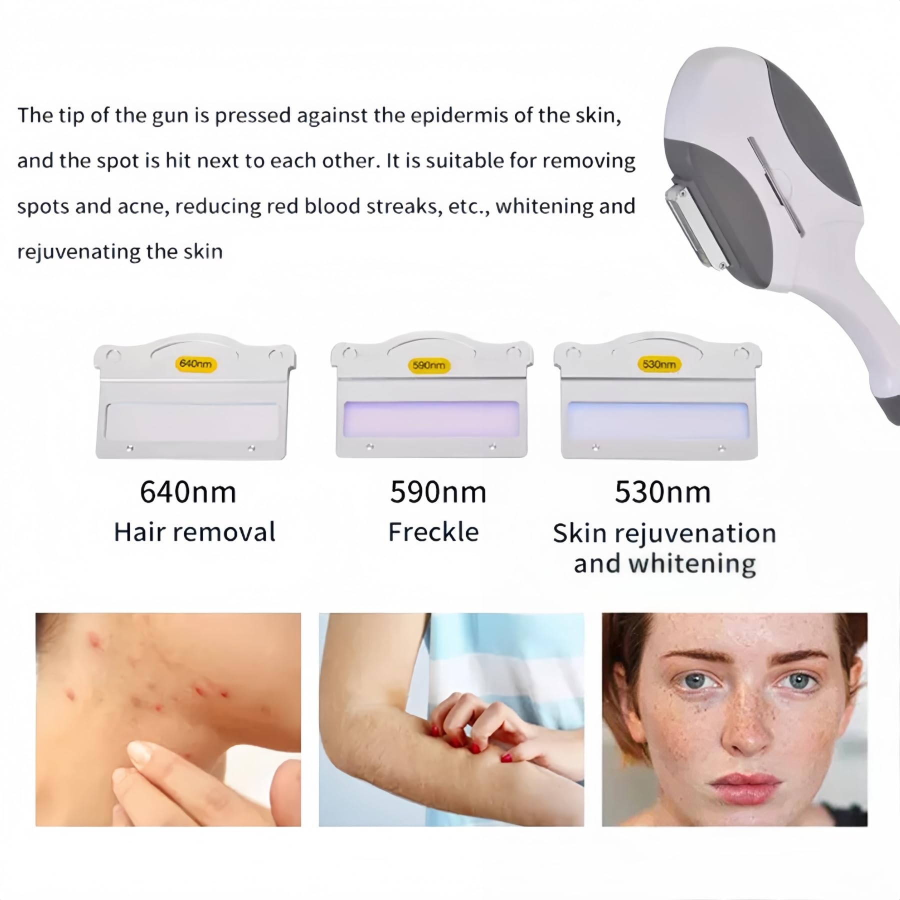 OPT IPL Nd YAG 2 in 1 macchina laser multifunzione attrezzature per la depilazione professionale Salone di rigenerazione della pelle di picosecondi