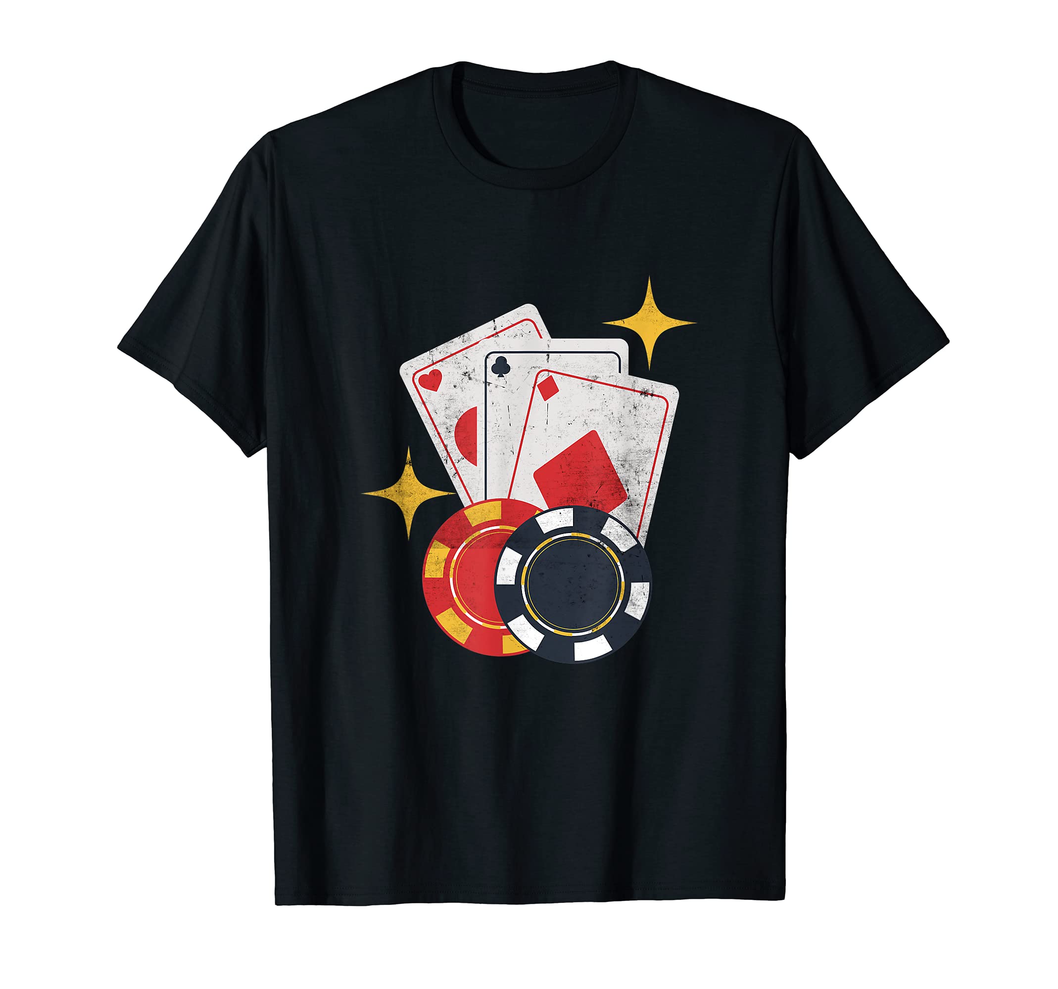Casino Donor Design Poker Player Funny T-Shirt