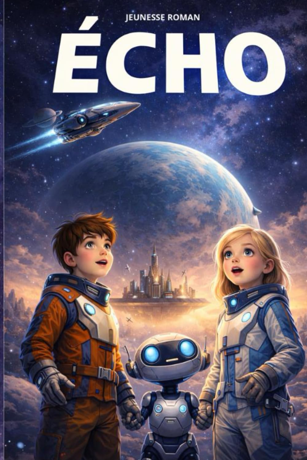 Un roman pour les enfants de 10 à 12 ans: Echo - un roman de science-fiction et d’aventure captivant, illustré. (Les Aventuriers du Quotidien)