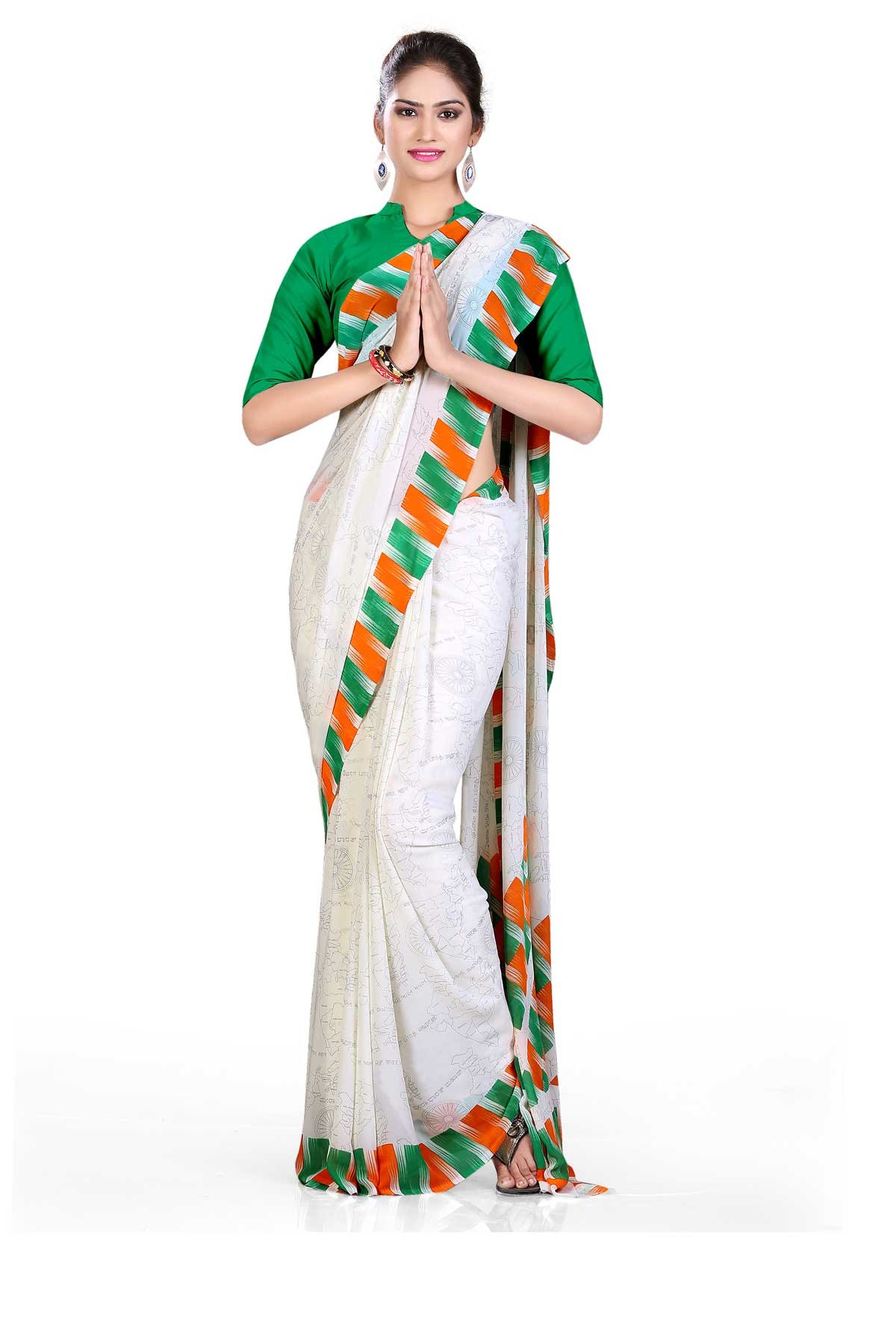 Women's Georgette Saree-image-28