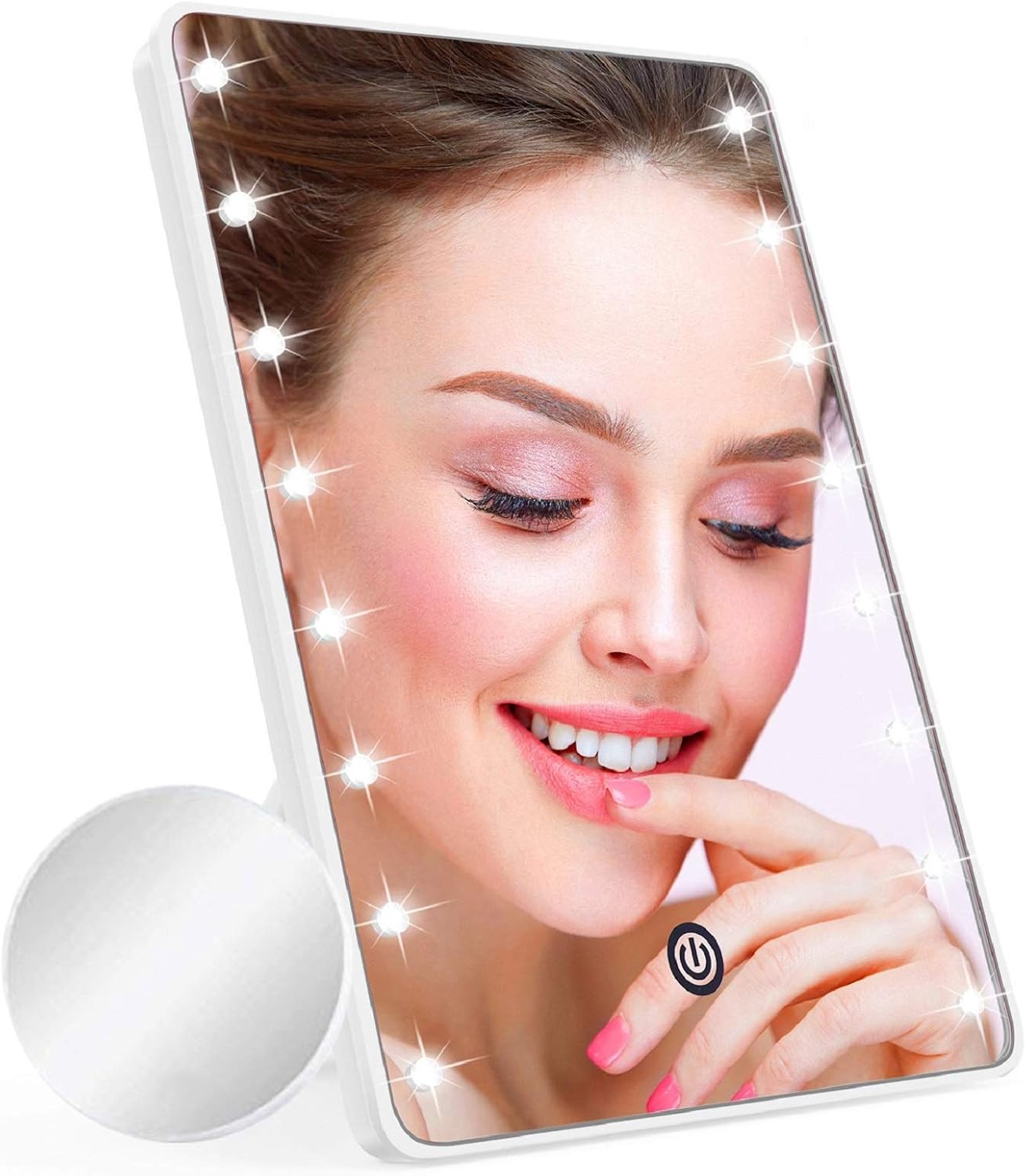 Makeup Mirror for Women and Men, Table Detachable 10X Magnification Vanity Mirror