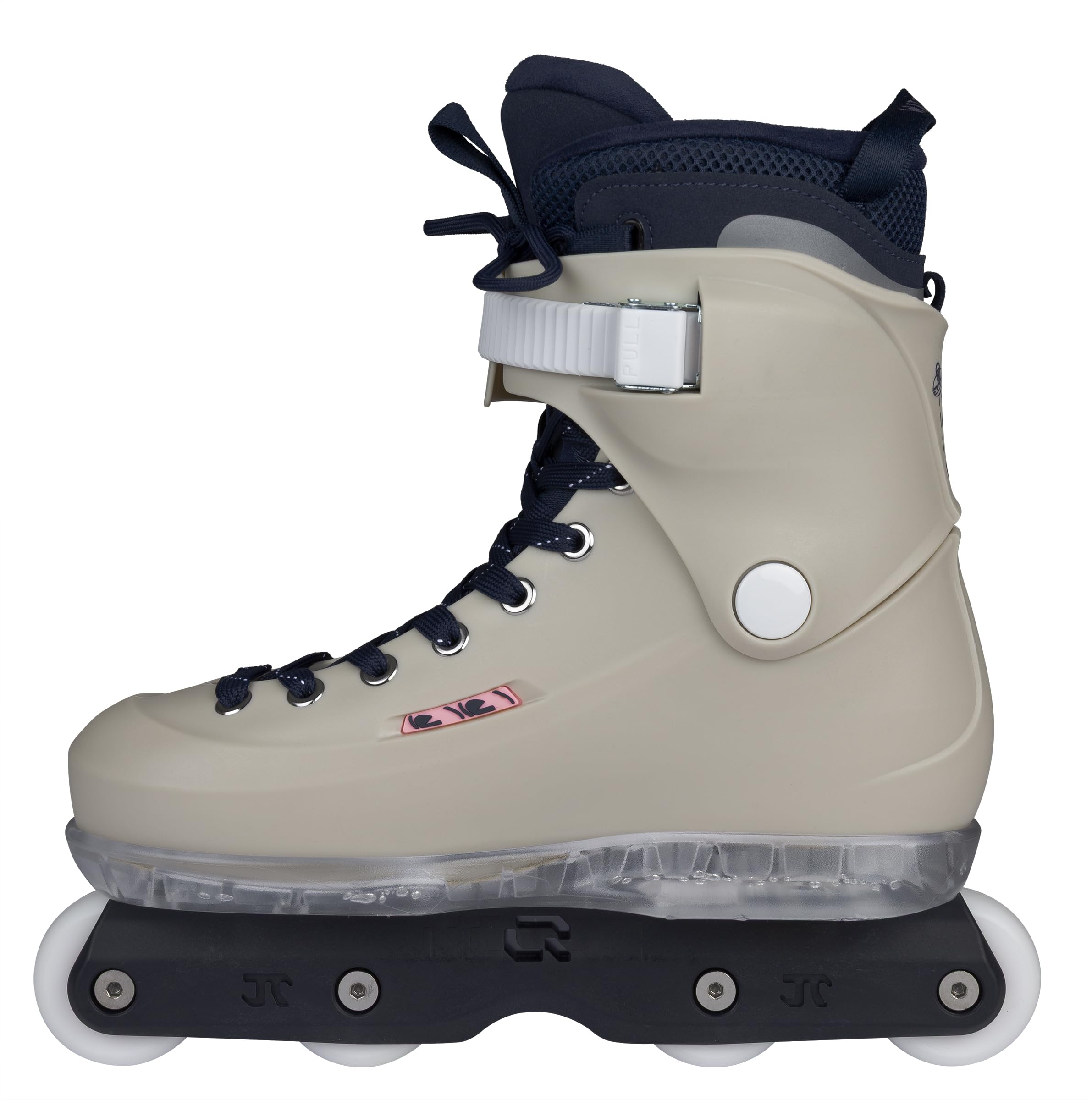 USD Sway Witzemann II Aggressive Skates – Herren Inline Skates für Street & Park – mit IQON AG60 Schiene, 57mm 92A Rollen, ABEC 9 Kugellager & MYFIT Liner – Grau/Blau