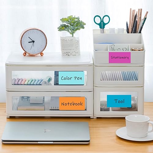 Vista 7 de Etiquetas térmicas directas amarillas de 2.25 x 1.25 pulgadas, repuesto para etiquetas térmicas de código de barras autoadhesivas, compatibles