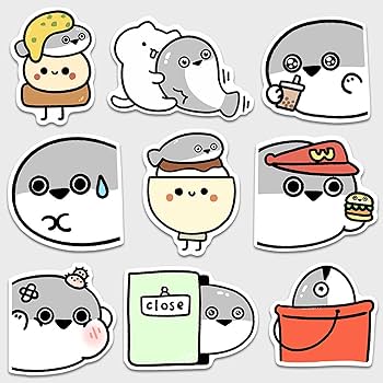 Amazon.co.jp: サカバンバスピス ステッカー 112枚セット キャラ