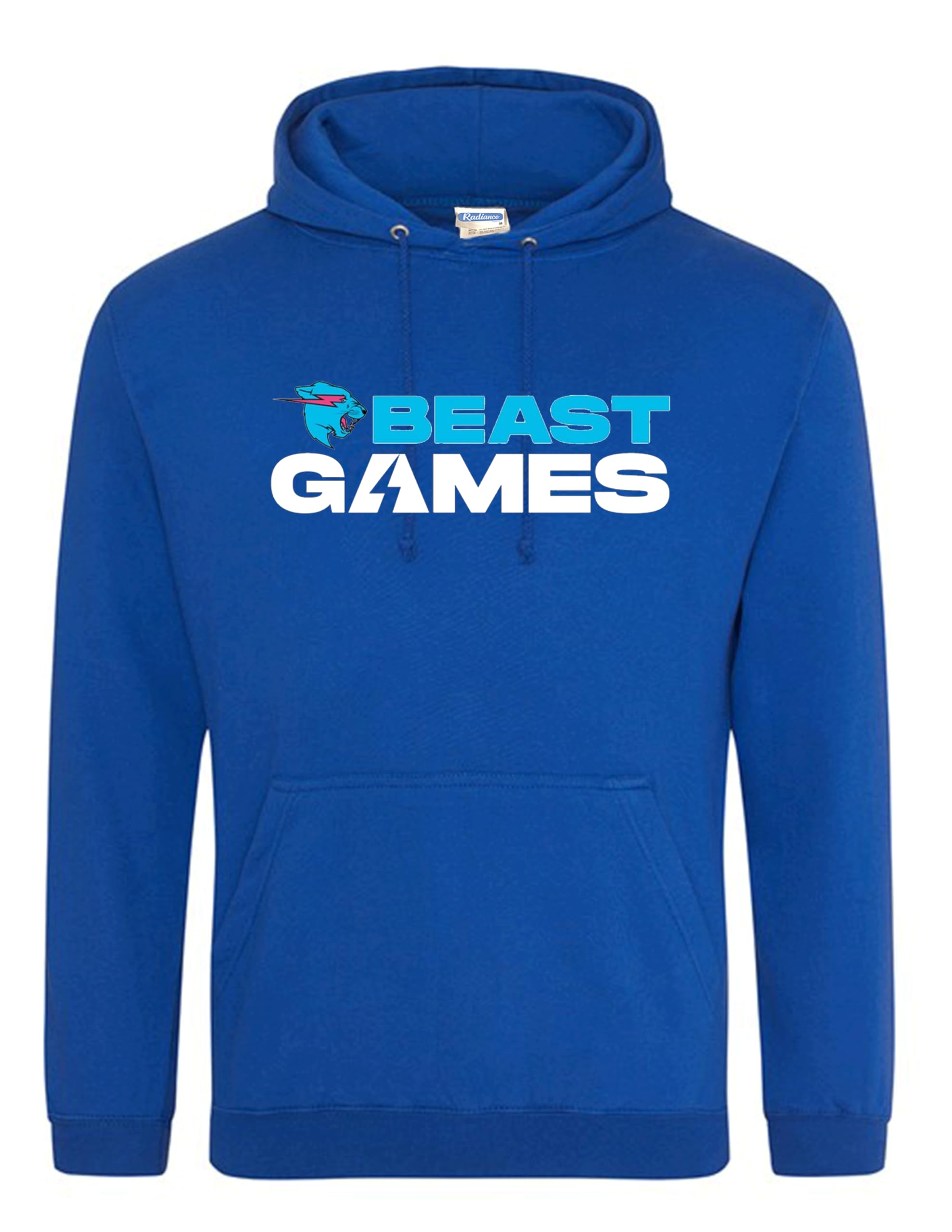 Radiance Unisex Royal Inspire Beast Games Mr Famous Youtuber Hoodies Beast Pullover Kids And Hoodies - Beast Games Hoodie For Gamers & Fans | Comfortable & Stylish Hoodie