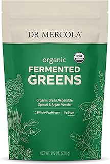 Dr. Mercola, Organic Fermented Greens, 9.5 oz (270 g), 90 Servings, Cert...