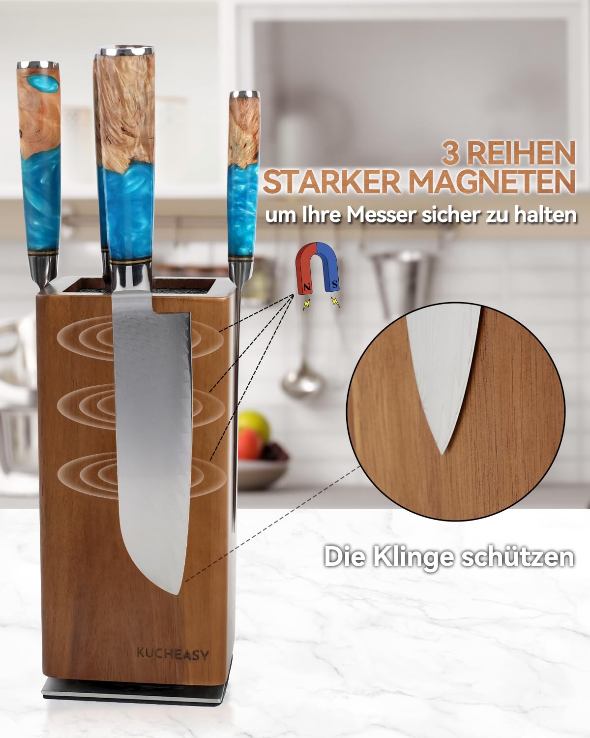 Appendere un magnete per coltelli: sicurezza, igiene e stile in cucina