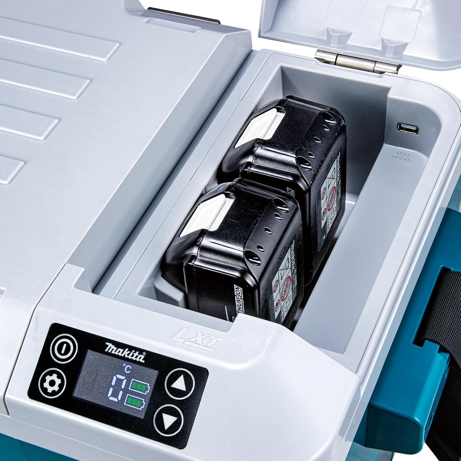 Makita DCW180Z 18V X2 LXT® Lithium-Ion, 12V/24V DC Auto, and AC Cooler/Warmer, Tool Only