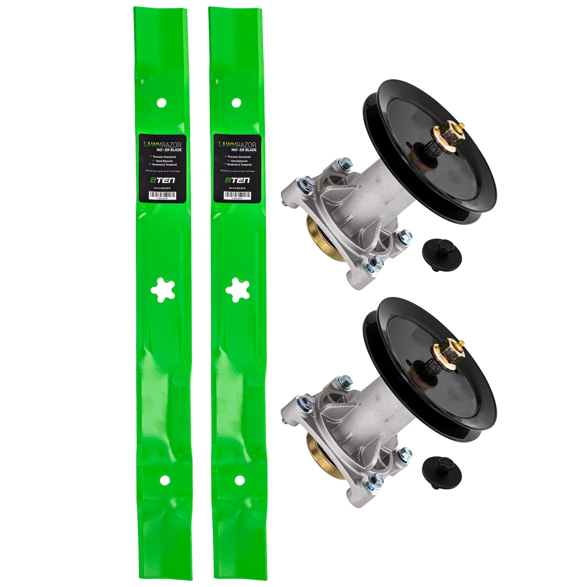 Amazon.com : 8TEN Deck Blade Spindle Kit for AYP Husqvarna Poulan