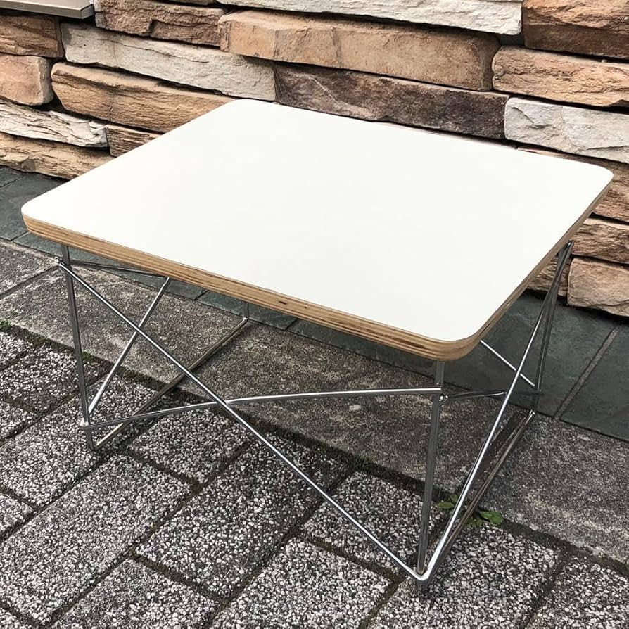 さと イームズ LTRテーブル 黒/銀ベース、白/銀ベース さと イームズ LTRテーブル 黒/銀ベース、白/銀ベース さと