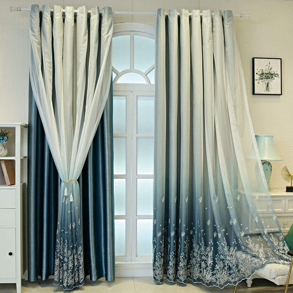 Cortinas opacas grises térmicas OKUOKA para aislar el frío y mantener tu salón siempre cómodo