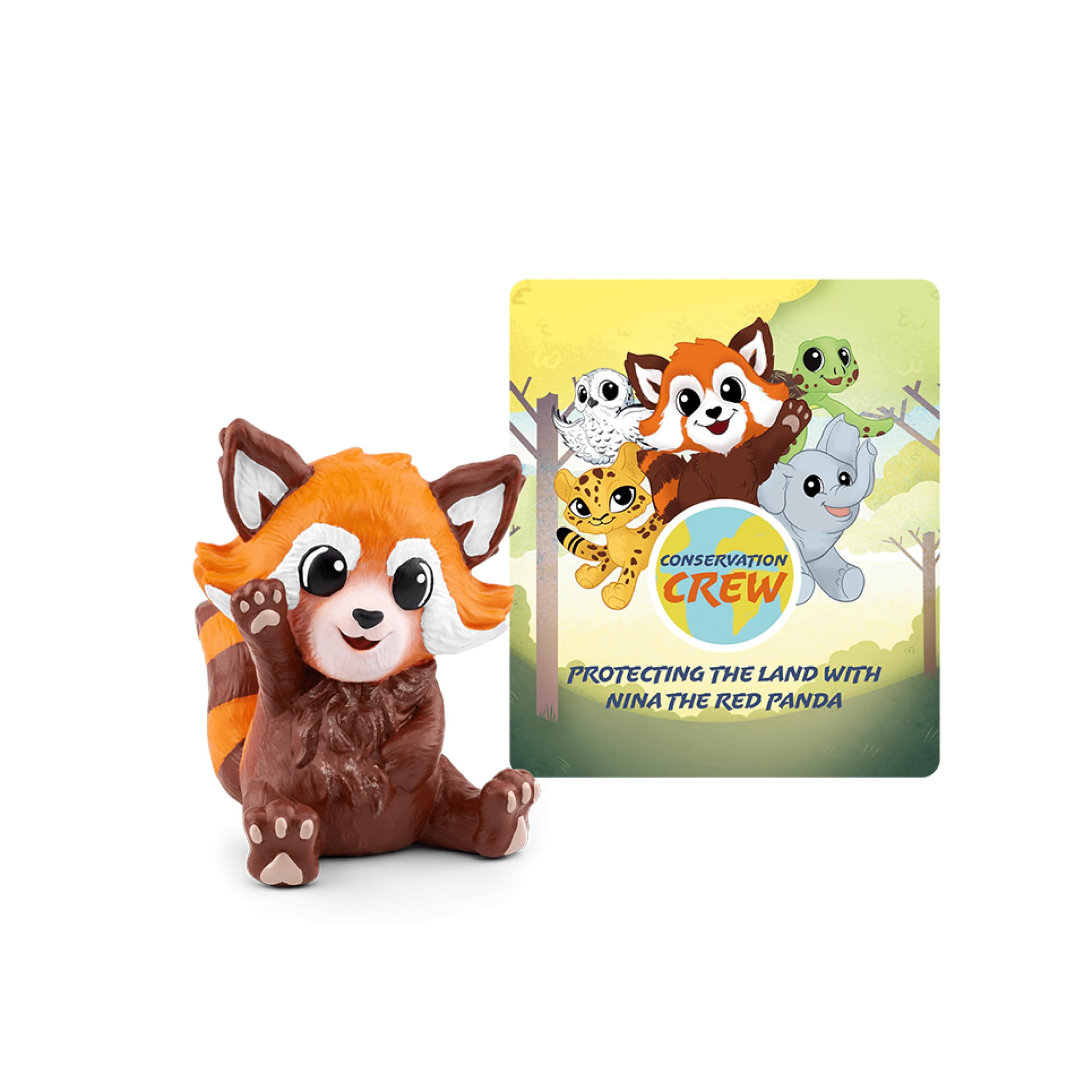 Tonies Nina the Red Panda Audio Toy Figurine from Conservation Crew