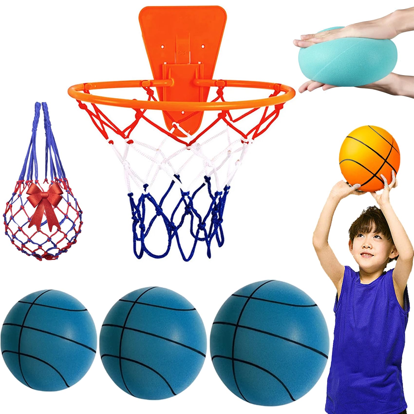 Ronding Longding Basketbal Geen. 7 Pu Basketbal Sp... - Vicedeal