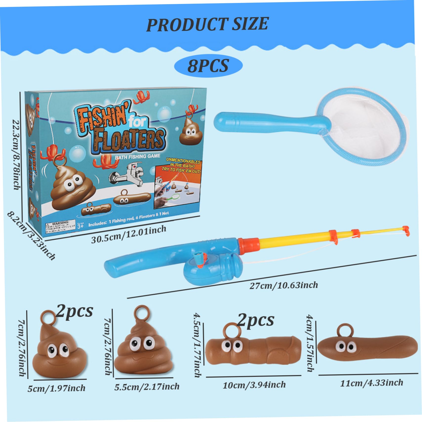 1set Fishing For Floters Game Cartoon mignon jeu de merde interactive parent -enfant de pêche de pêche de pêche au développement Poop pour enfants 3 1set Fishing For Floters Game Cartoon mignon jeu de merde interactive parent -enfant de pêche de pêche de pêche au développement Poop pour enfants 3