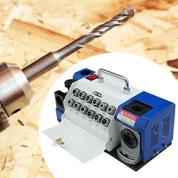Yajuyi Drill Bit Sharpener Angle Adjustable US Plug, 90°-145°, Professional