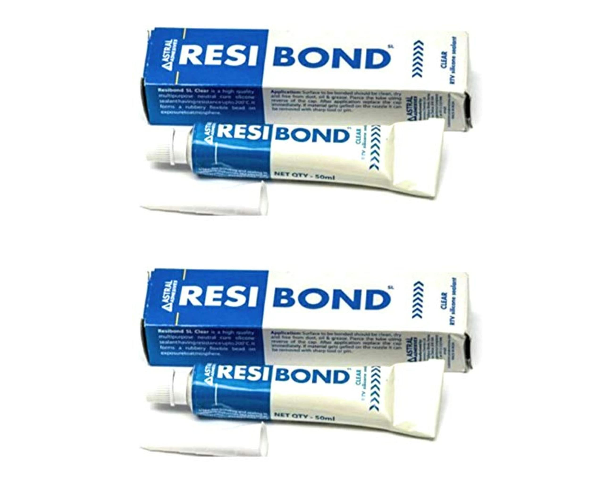 ResiBond - RTV Clear Silicon Sealant Clear HM - 85ml Pack of 2. (B0BZ8QYQSV) Amazon Price History, Amazon Price Tracker