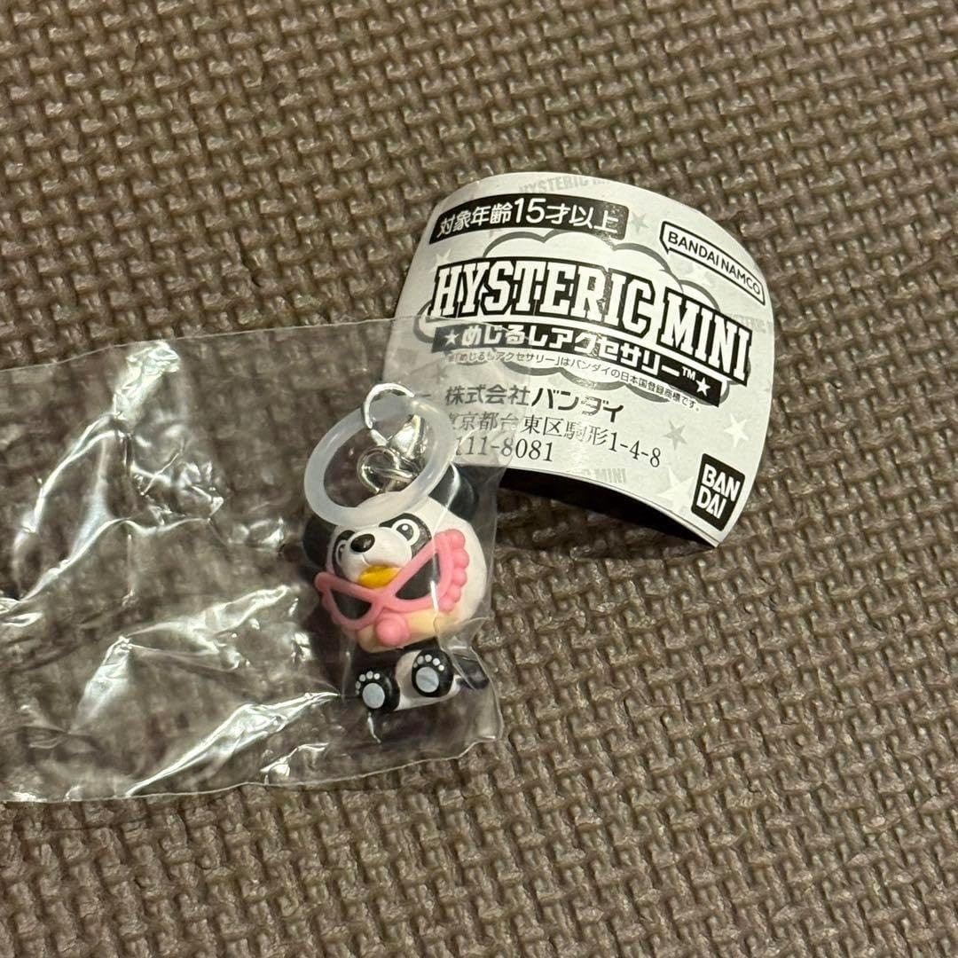 HYSTERIC MINI店舗限定めじるしアクセサリーPANDA MINIちゃん HYSTERIC MINI店舗限定めじるしアクセサリーPANDA MINIちゃん