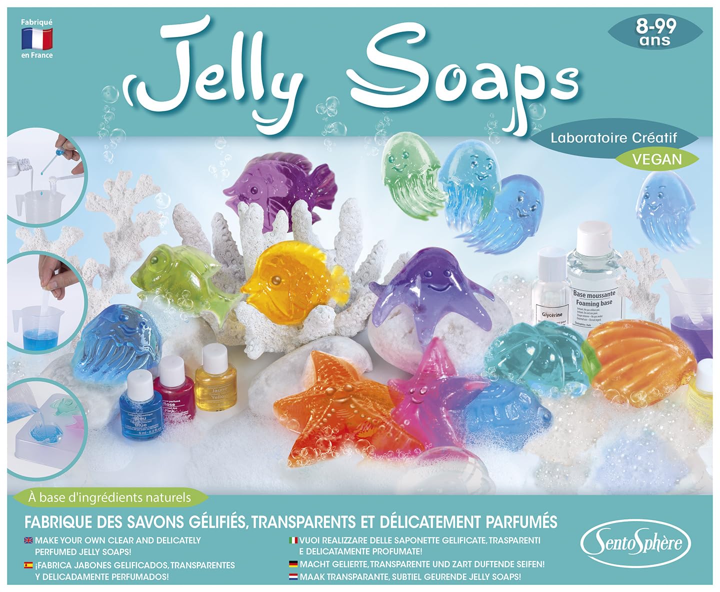 Sentosphère - Jelly Soaps - Make Your Own Crystal Clear and