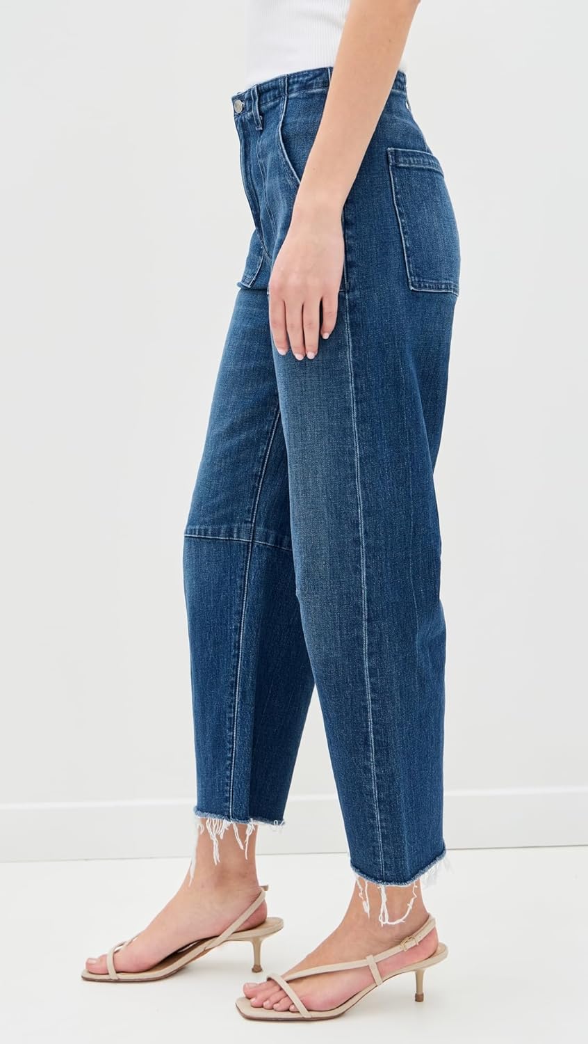 Women's Utility Soft Barrel Jeans - Image 4