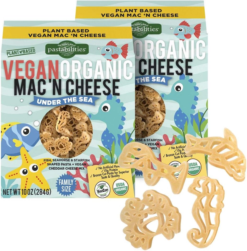 Pastabilities Organic Vegan Sea Mac 'n Cheese, 10 oz., (2-pack)