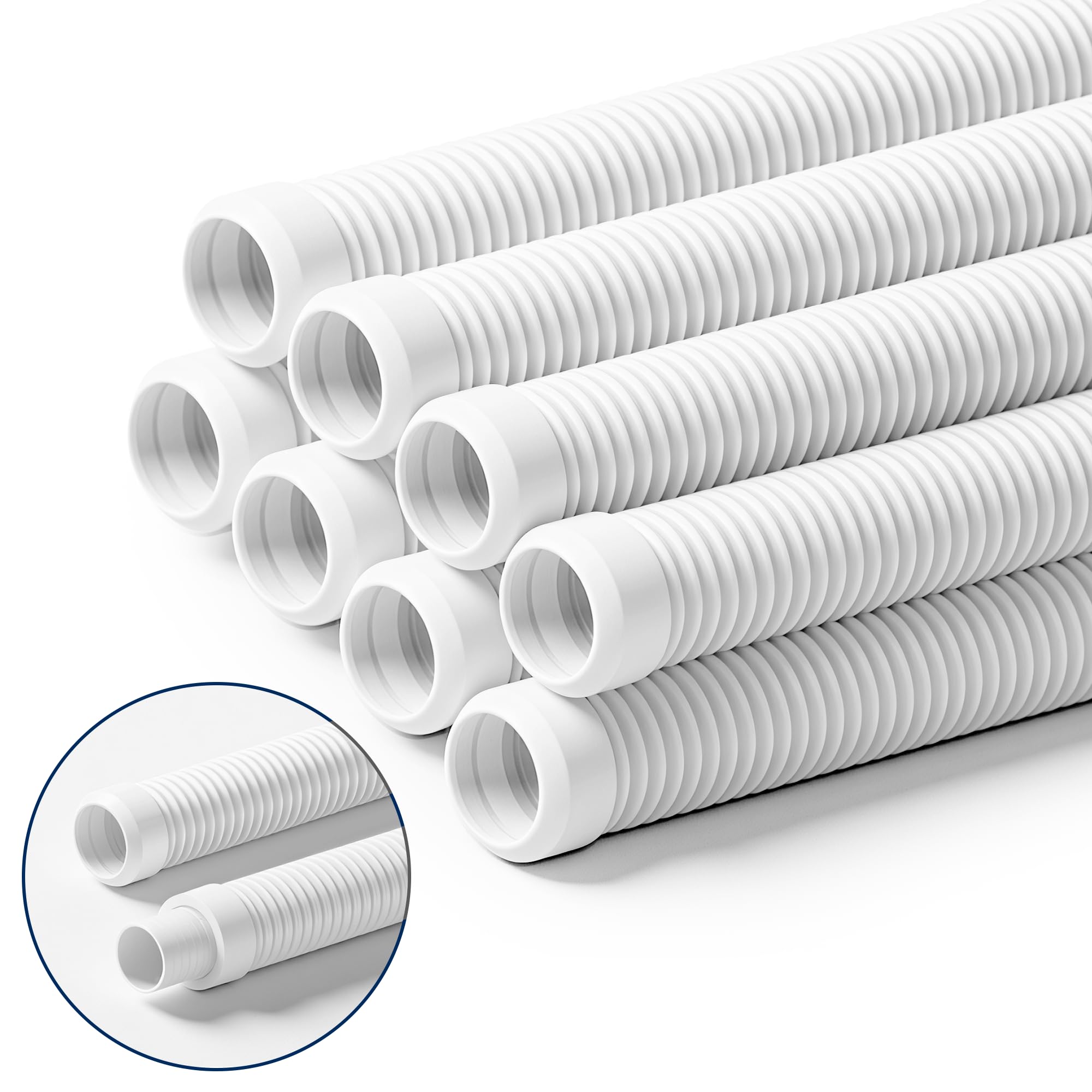 View 1 of 1.5" Pool Vacuum Cleaner Hose