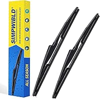 Vista 12 de Escobillas de limpiaparabrisas trasero de 16 pulgadas de repuesto para Honda Odyssey 2005-2020/Subaru Impreza 2009-2014 Escobillas limpiaparabrisas