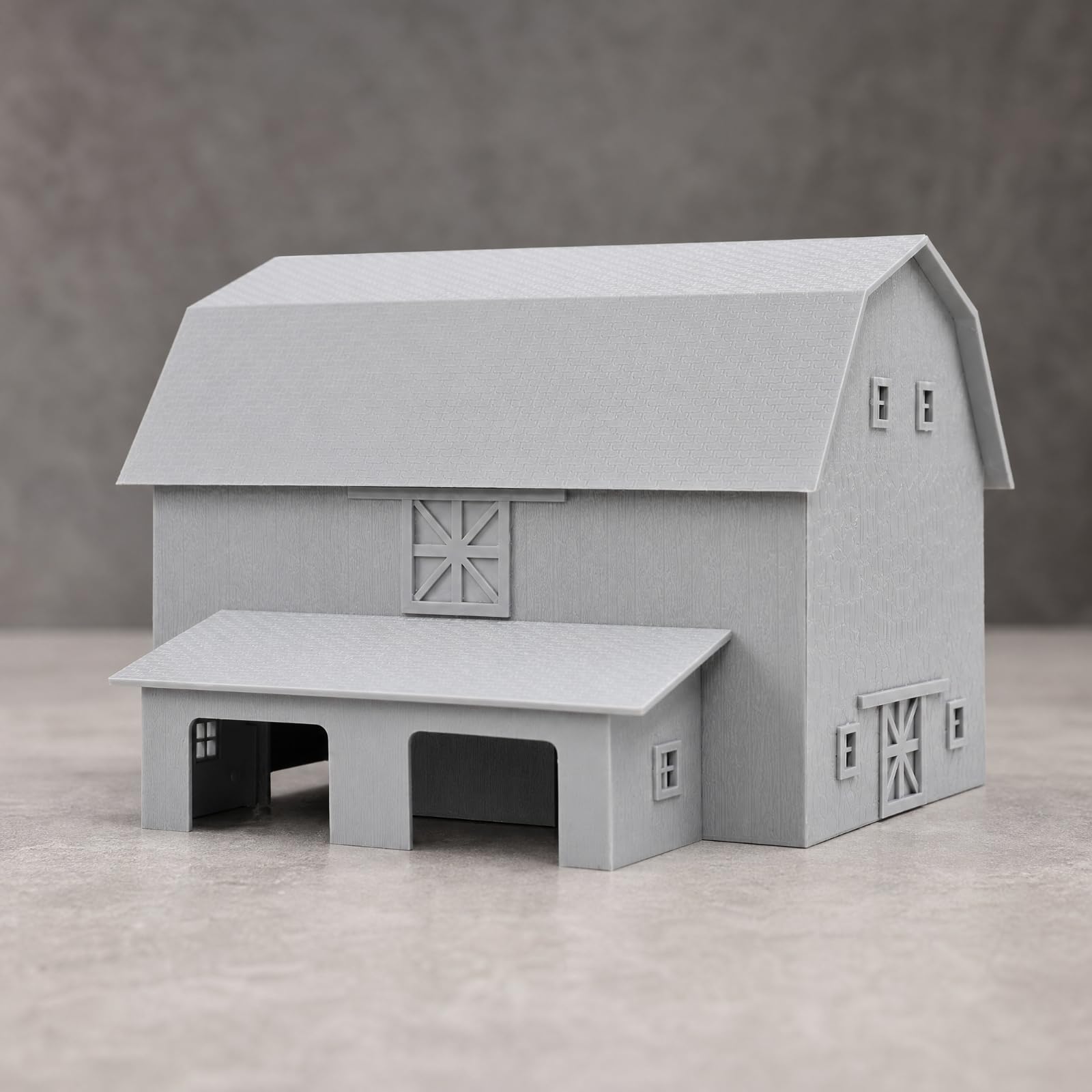 TISHITA Fienile HO | Due Aper, Modello Archittonico, Pareti Esrne Struttura, Modellismo, per Plastici Ferroviari, Modellisti