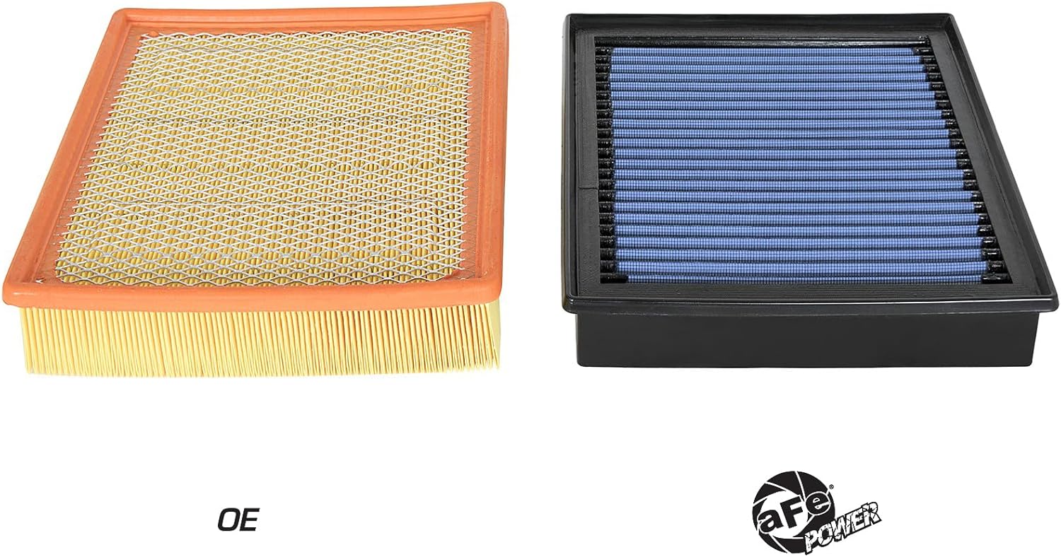 aFe POWER Magnum FLOW OE Replacement Air Filter w/Pro 5R Media for GM Silverado/Sierra 99-18 V6/V8#30-10004