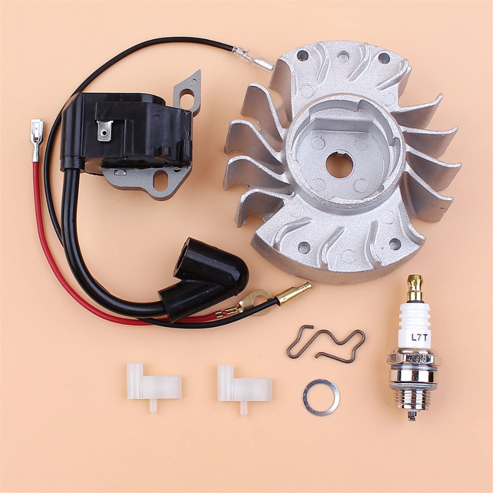 IWBR Volano Bobina di Accensione Magneto Filo Candela Kit Fit for STIHL MS180 MS170 MS 180 170 017 018 Motosega