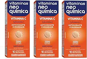 Kit 3 Vitamina C 10 Cápsulas Efervescente 1g - Neo Química