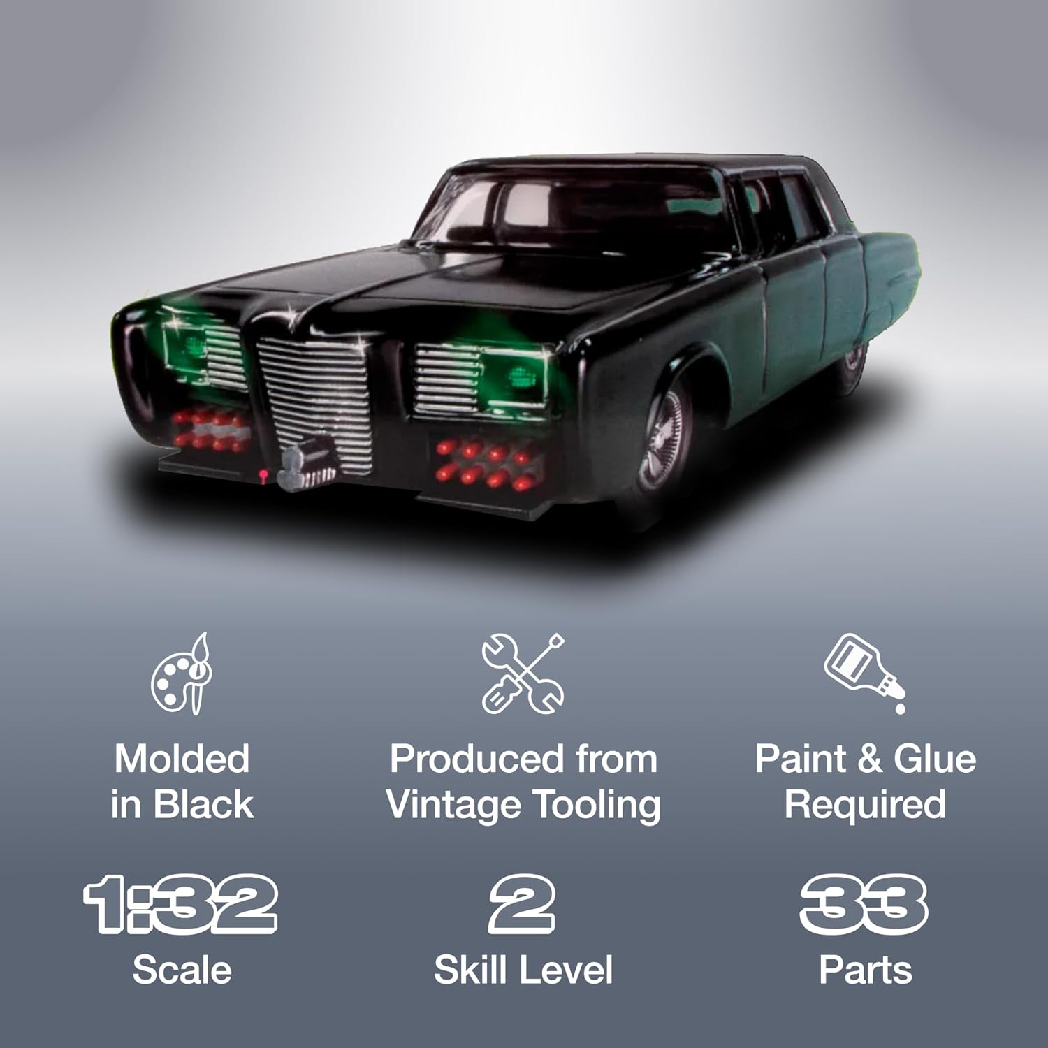 Polar Lights Green Hornet Black Beauty 1:32 Scale Model Kit