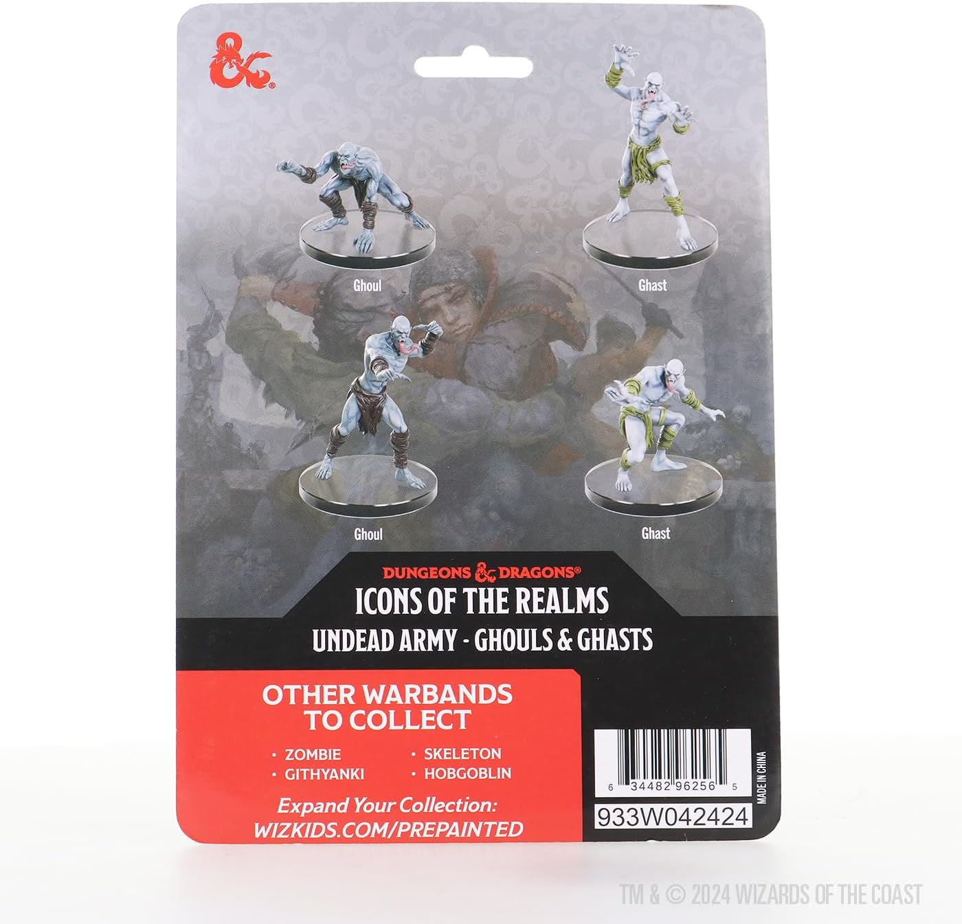 WizKids D&D Icons of The Realms: Undead Armies - Ghouls & Ghasts