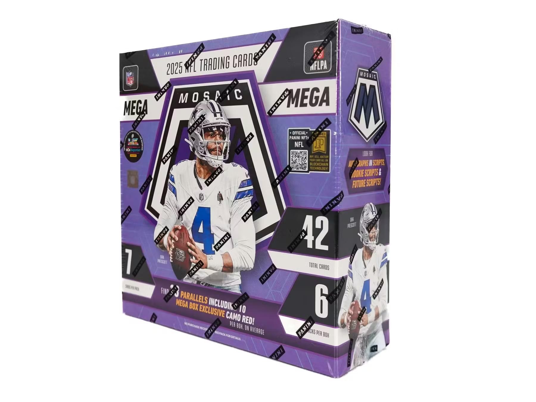 Amazon.com: 2025 Panini Mosaic Football Hobby Mega Trading Card