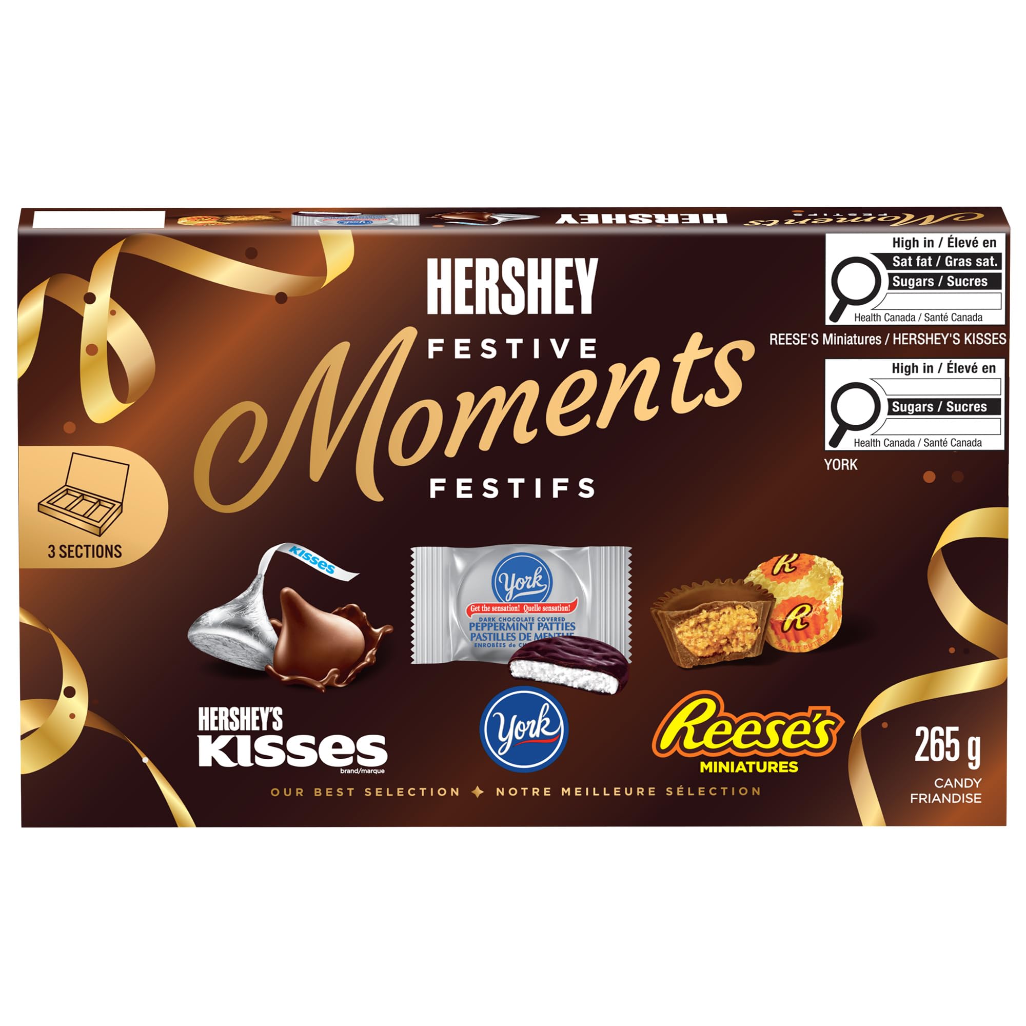 HERSHEY Festive Moments Box, 265g, Assorted Valentine's Day Candy