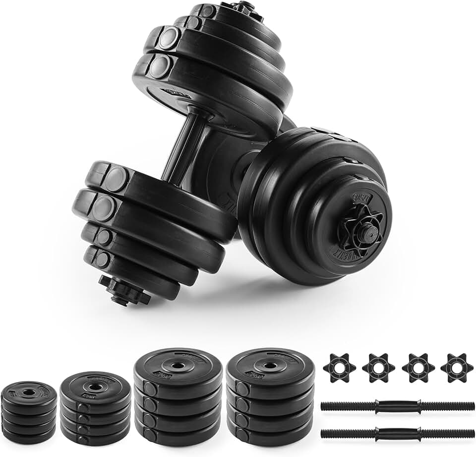 Phoenix Fitness Adjustable Dumbbell Set – 15kg/20kg/30kg Wei