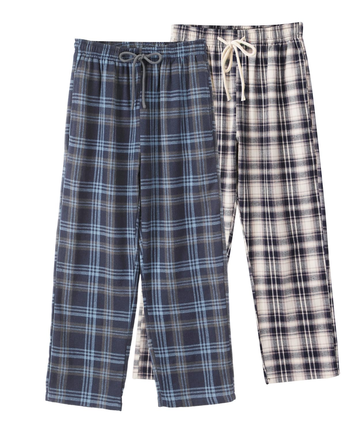 Big Boys Pajamas Pants 100% Cotton Plaid Pajama Lounge Bottoms Size 8 10 12 14 16
