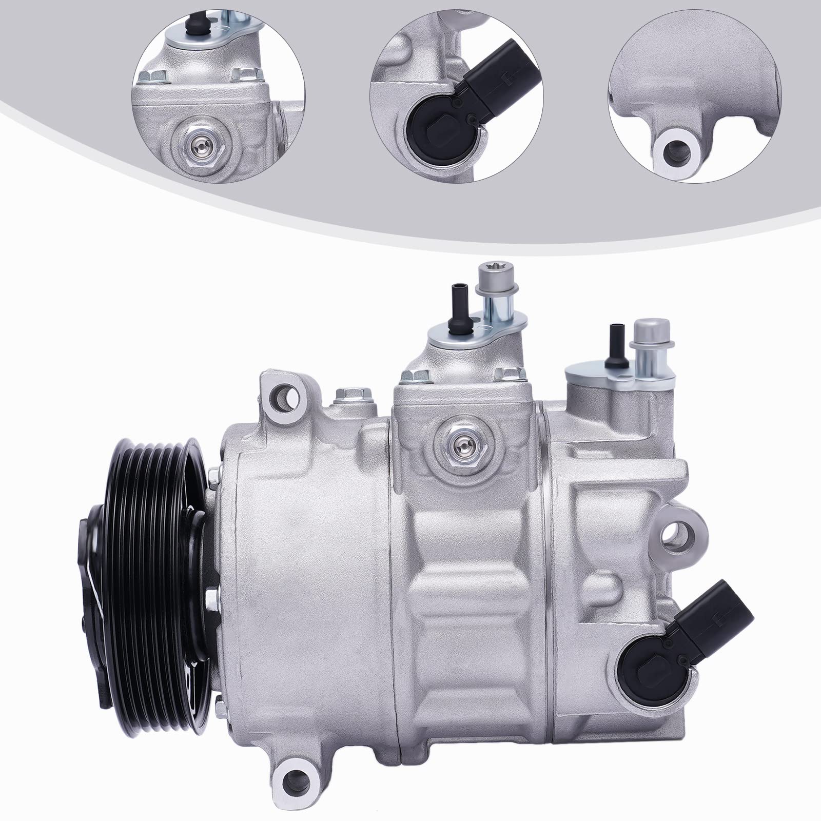Amazon.com: KONKENIE AC A/C Compressor 1K0820859F Air Conditioning