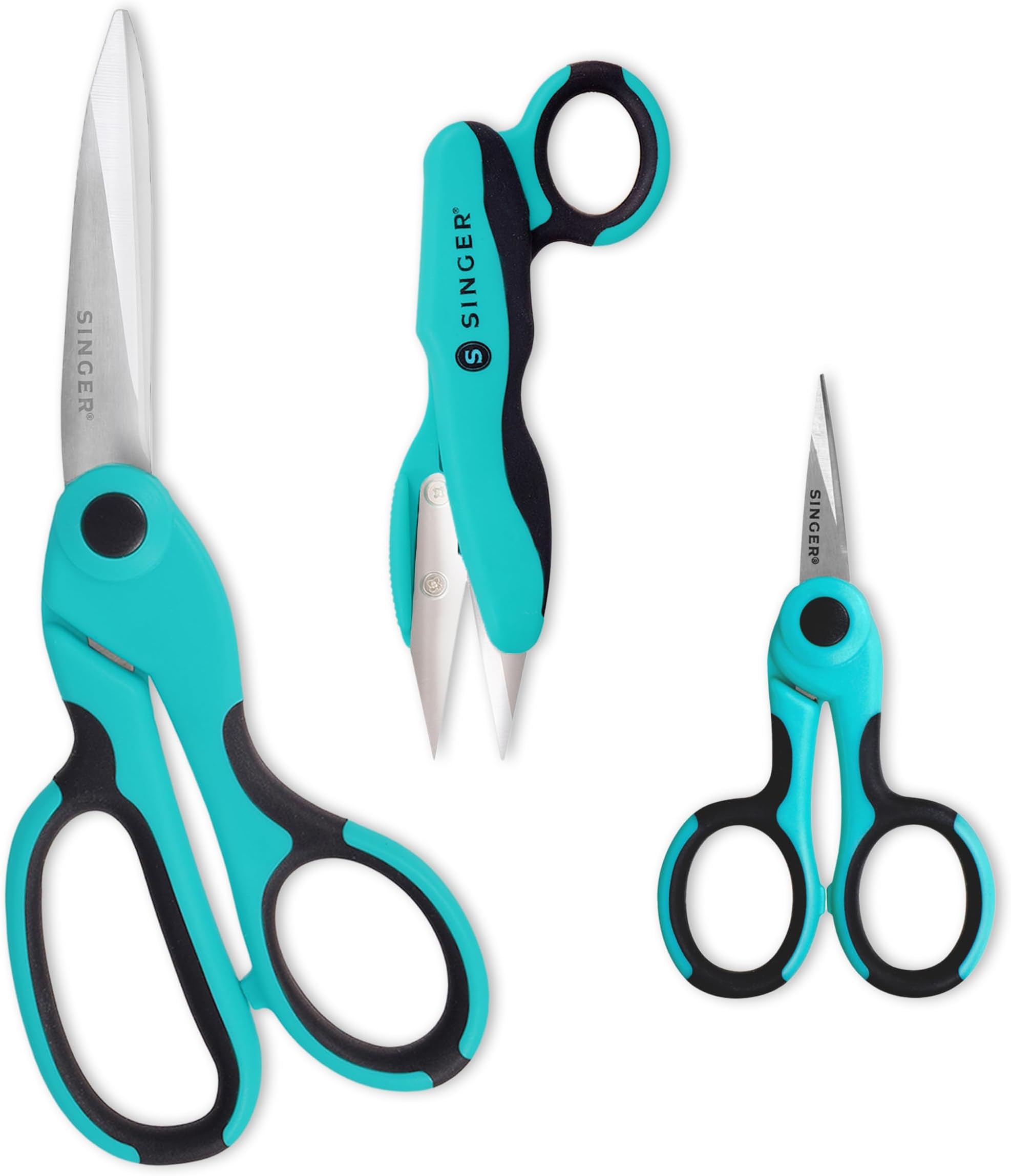 SINGER AHYBZN Bundle - Detail Scissors, Thread Snips, 8.5" Scissors