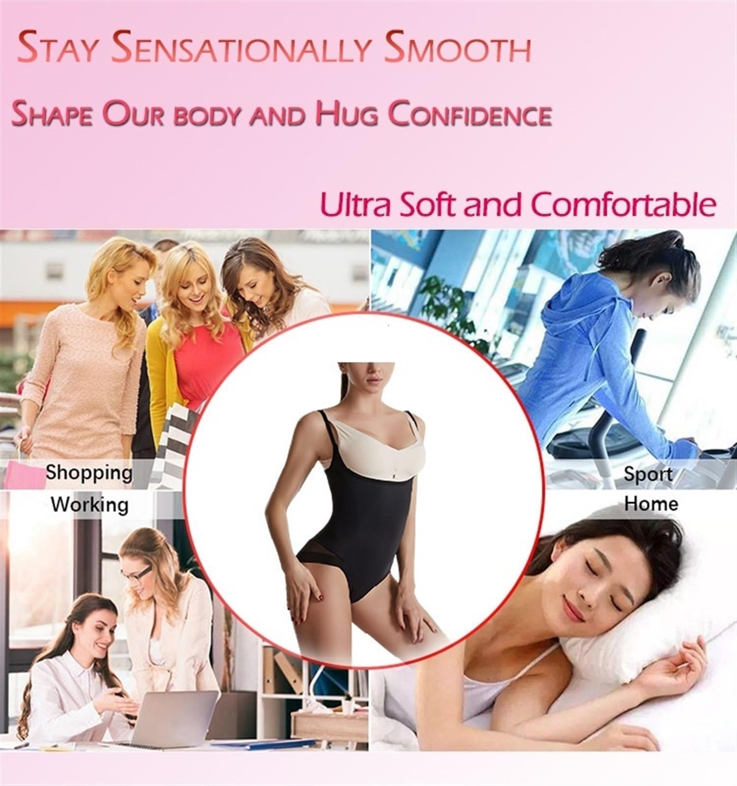ISCBAFYX Tanga-Shapewear-Body für Damen, Bauchkontrolle, offene Brust, rückenfreier Body für unter dem Kleid